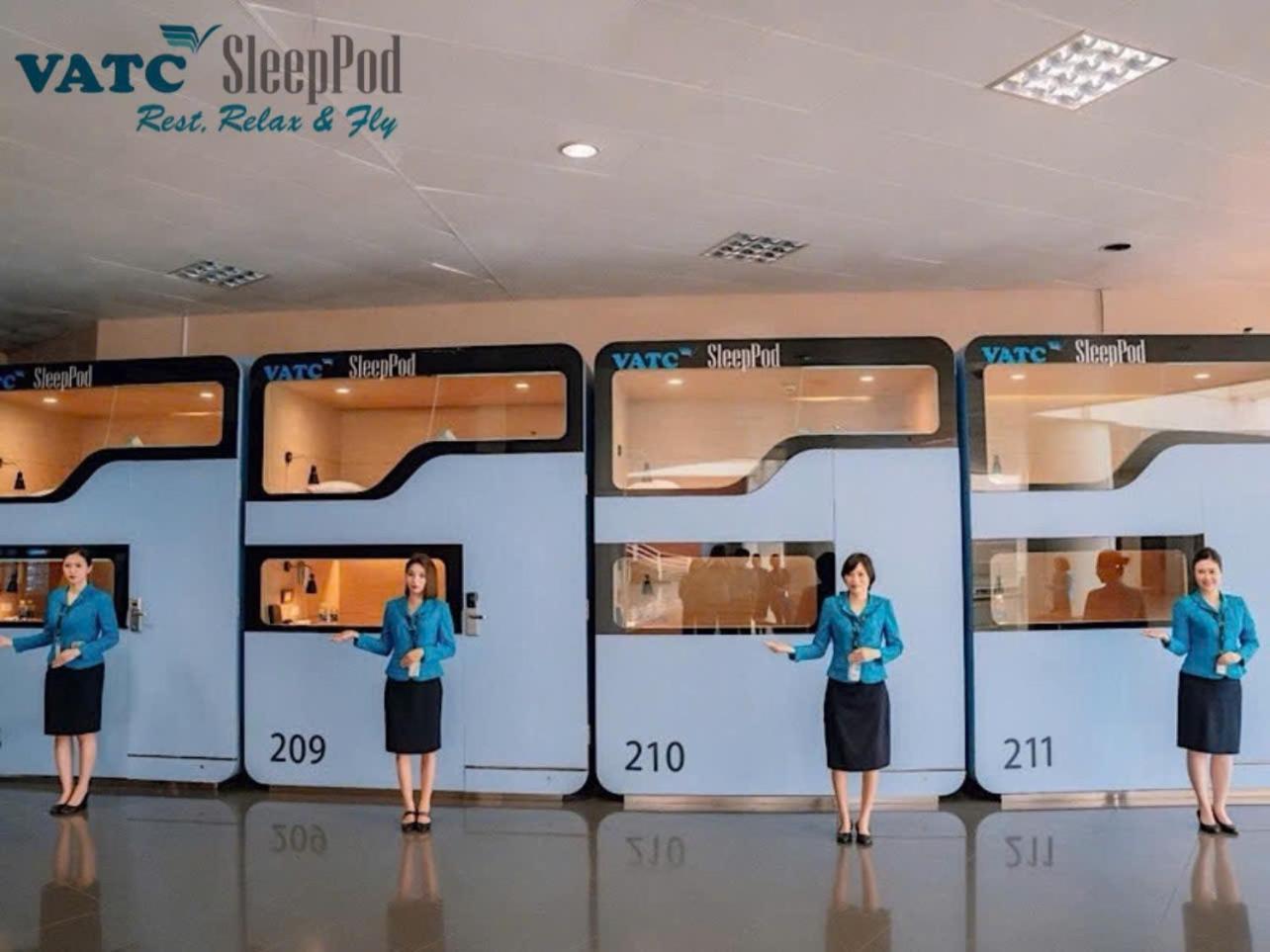 Vatc Sleep Pod Terminal 1 Hotel Noi Bai Eksteriør billede