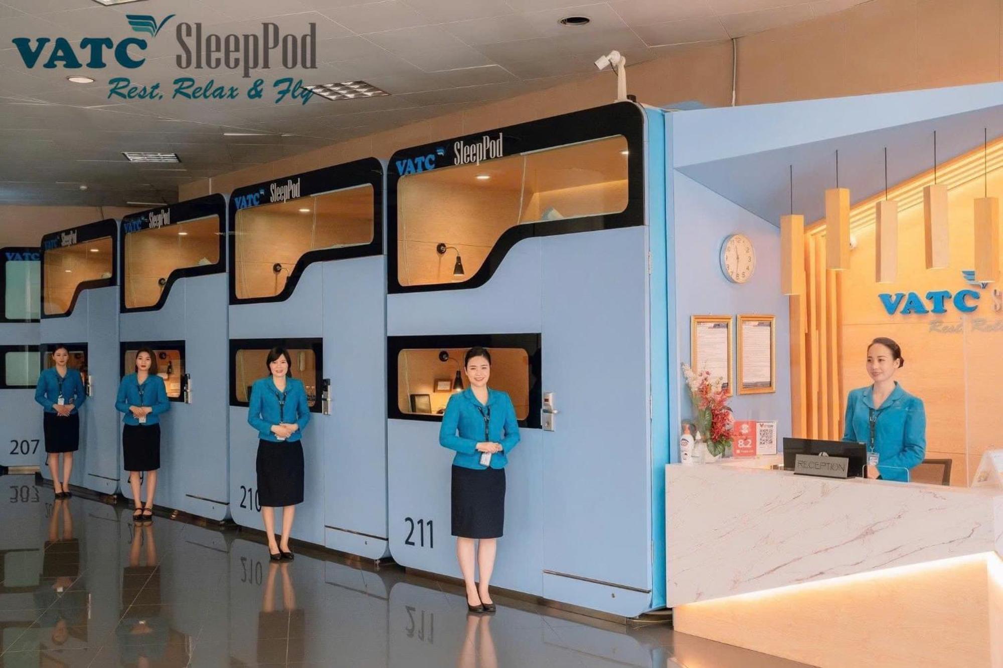 Vatc Sleep Pod Terminal 1 Hotel Noi Bai Eksteriør billede