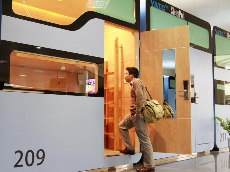 Vatc Sleep Pod Terminal 1 Hotel Noi Bai Eksteriør billede