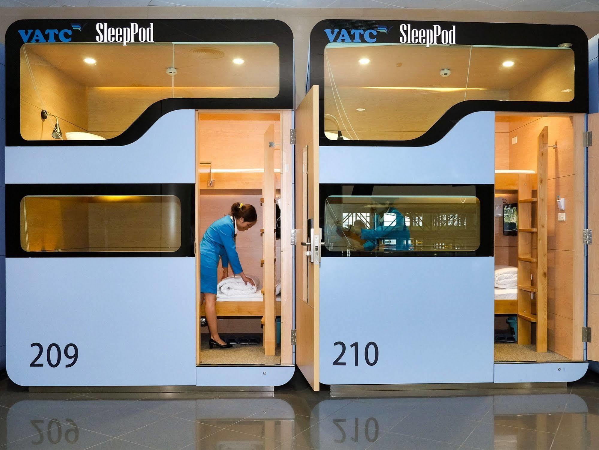 Vatc Sleep Pod Terminal 1 Hotel Noi Bai Eksteriør billede